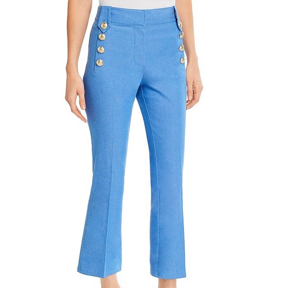 Pants - DEREK LAM 10 CROSBY
Robertson Cropped Flare Sailor Pants In Blue
Original $365